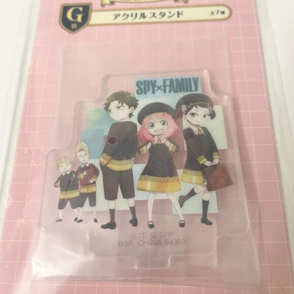 Spy X Family Bandai Acrylic Stand Ichiban Kuji Japan - Picture 2 of 11